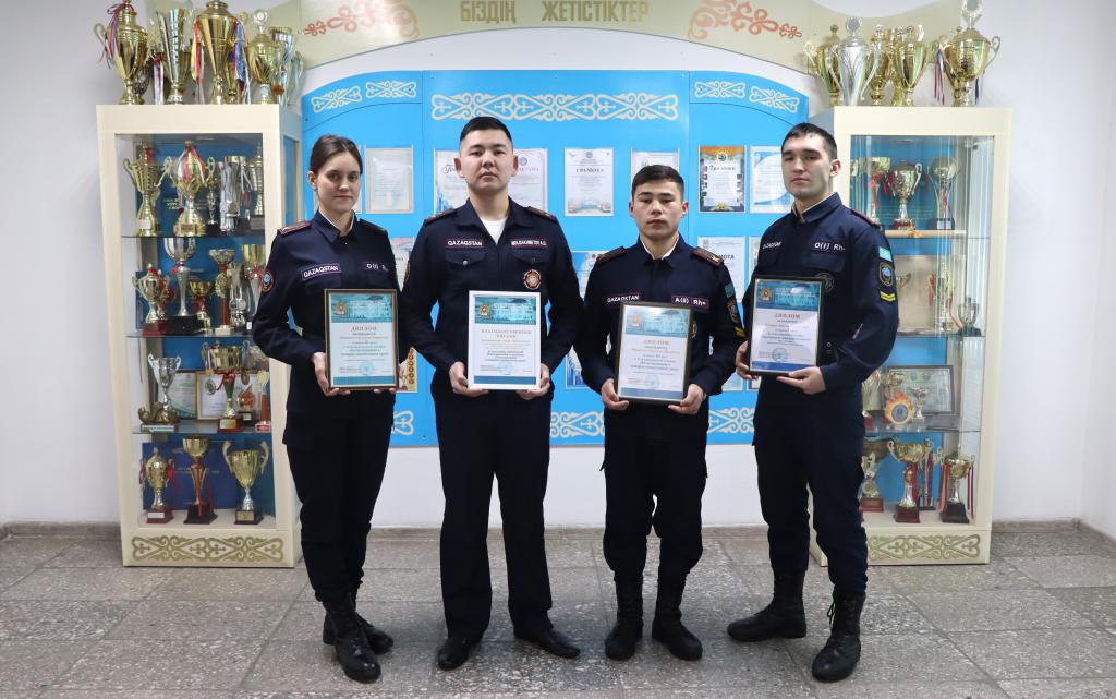 Курсанты МЧС Казахстана стали победителями международной олимпиады