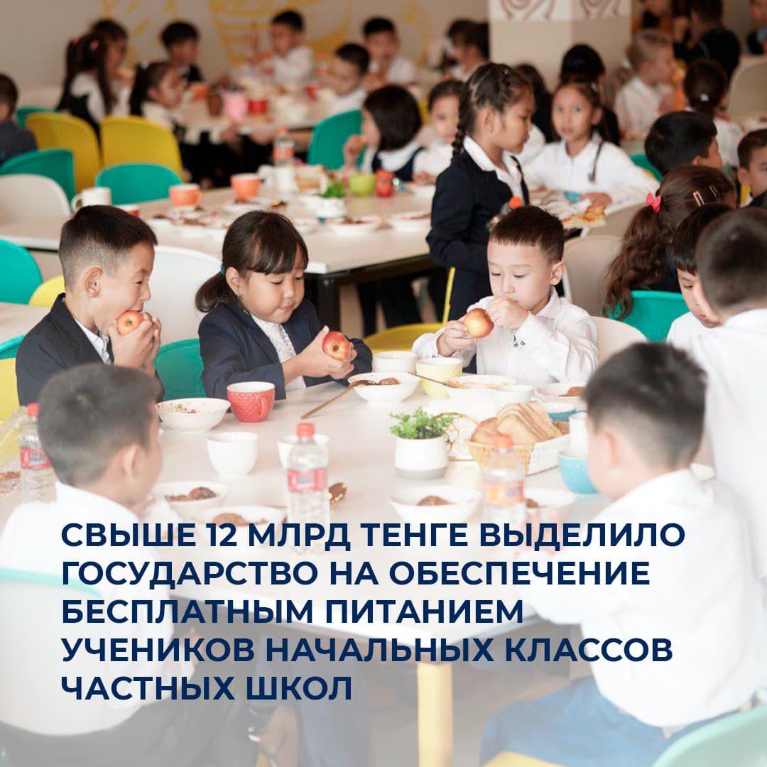 Государство выделяет миллиарды на бесплатное питание в частных школах