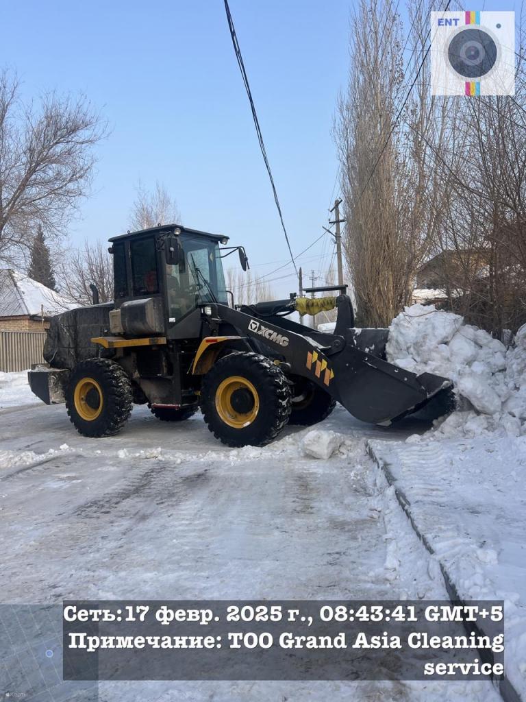 Около 23 тысяч кубометров снега вывезли из Астаны за ночь