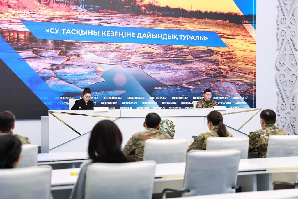 Командно-штабные учения по подготовке к паводкам проходят в Казахстане