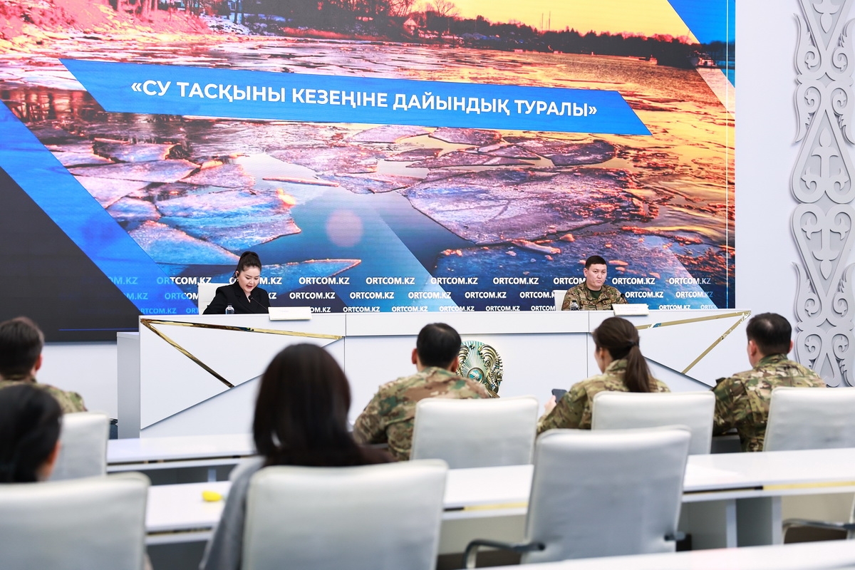 Командно-штабные учения по подготовке к паводкам проходят в Казахстане