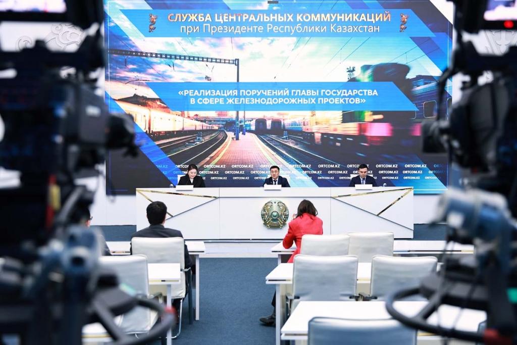 Четыре крупных проекта реализуются в железнодорожной отрасли Казахстана