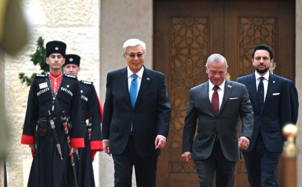 Президент Касым-Жомарт Токаев провел переговоры с Королем Иордании Абдаллой II бен аль-Хусейном