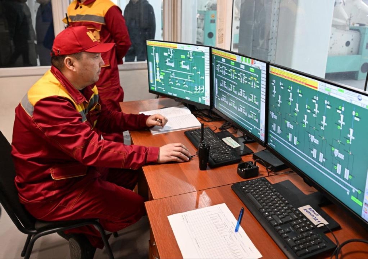 В СКО заработал маслоэкстракционный завод по производству подсолнечного масла