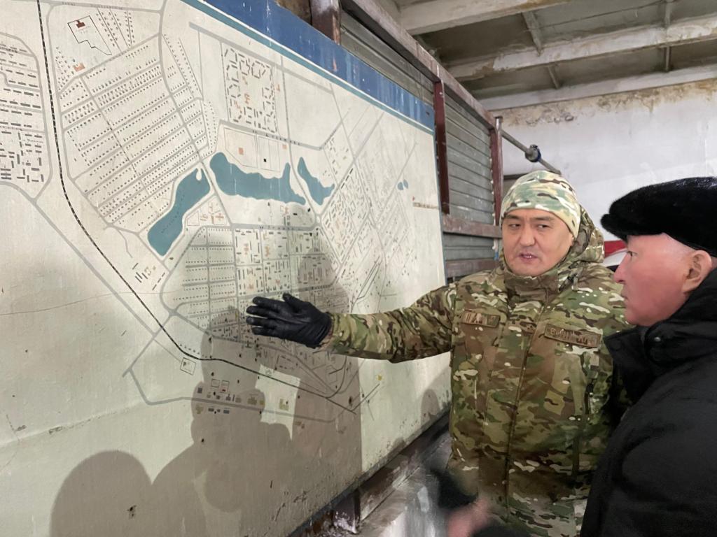 Председатель Комитета предупреждения ЧС Серик Джунисбеков начал ознакомление с готовностью Костанайской области к паводкам