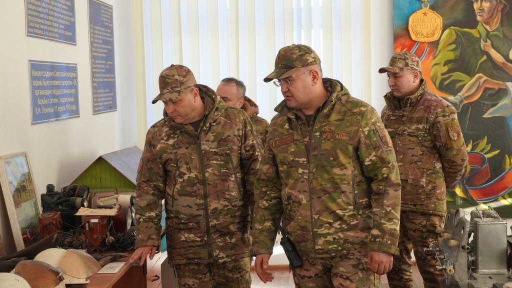 Председатель Комитета противопожарной службы посетил Акмолинскую область