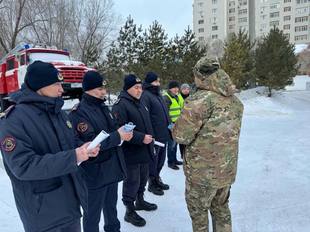 В Астане активно проводятся мероприятия по профилактике пожарной безопасности