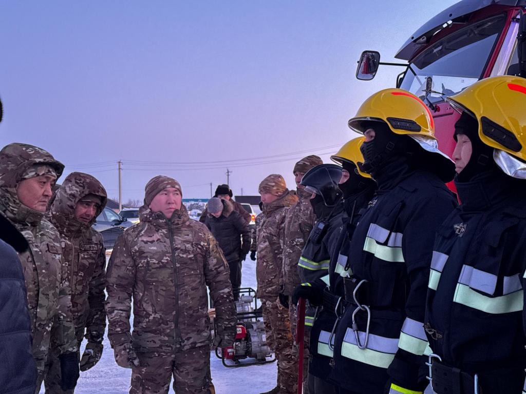 Председатель КПЧС ознакомился с  паводкоопасными участками Костанайской области