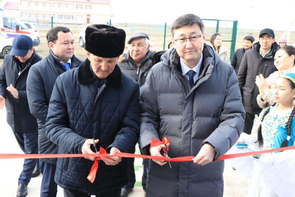В АТЫРАУСКОЙ ОБЛАСТИ ОТКРЫТ НОВЫЙ ФЕЛЬДШЕРСКО-АКУШЕРСКИЙ ПУНКТ