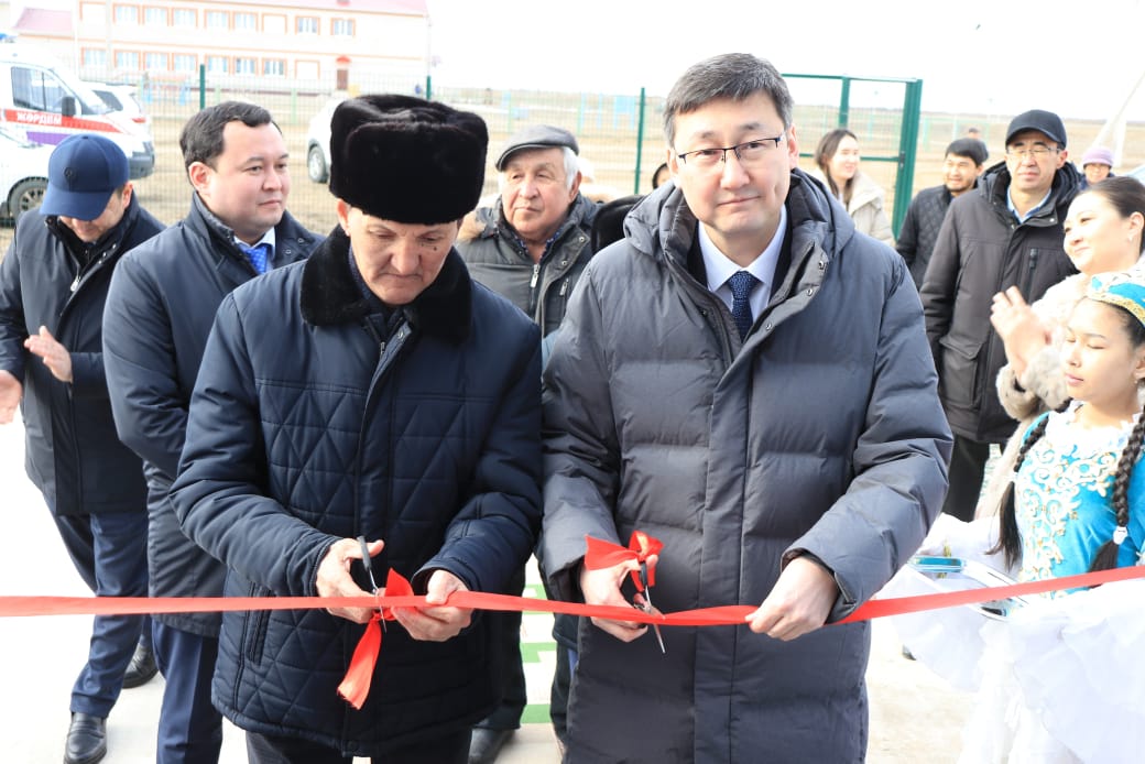 В АТЫРАУСКОЙ ОБЛАСТИ ОТКРЫТ НОВЫЙ ФЕЛЬДШЕРСКО-АКУШЕРСКИЙ ПУНКТ
