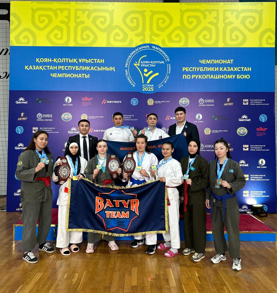 Результаты двух дней Чемпионата Казахстана по рукопашному бою в Астане