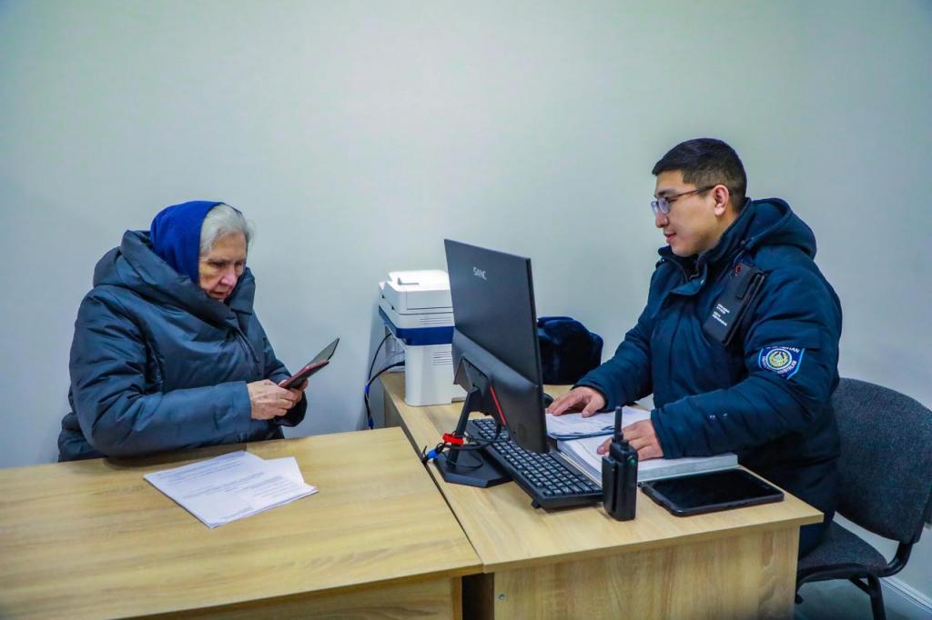 Участковый пункт полиции открылся в одном в районе Нура