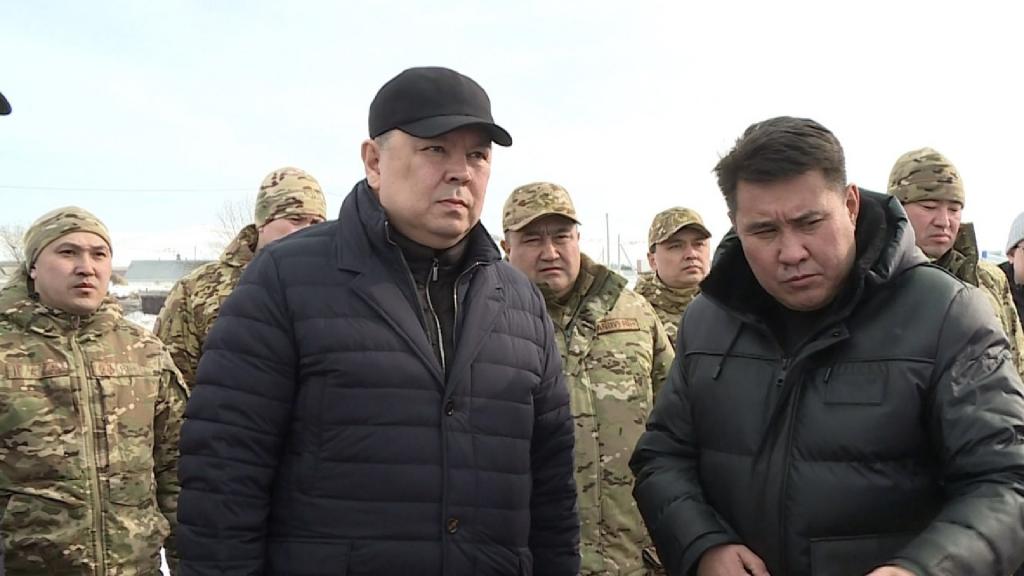 В Карагандинской области усилен контроль за населенными пунктами в зоне паводков