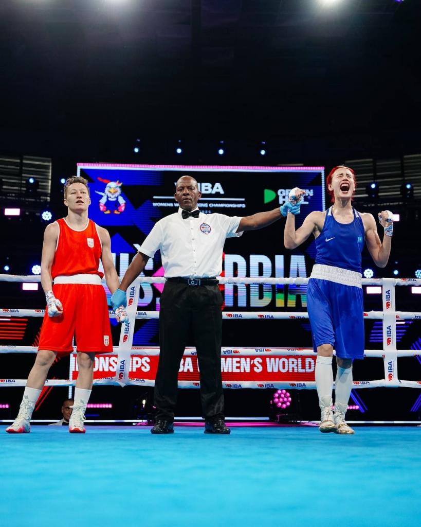 Виктория Графеева вышла в финал чемпионата мира по боксу