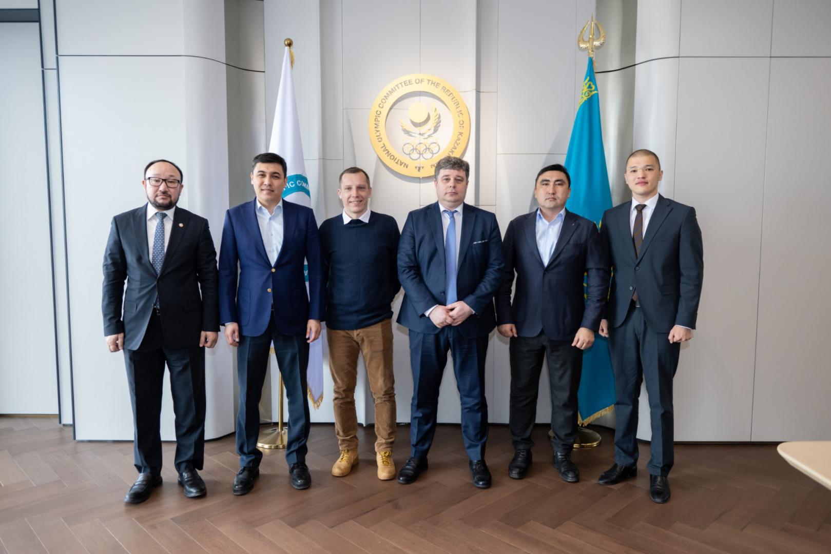НОК Казахстана встретился с предствителямя КФФ