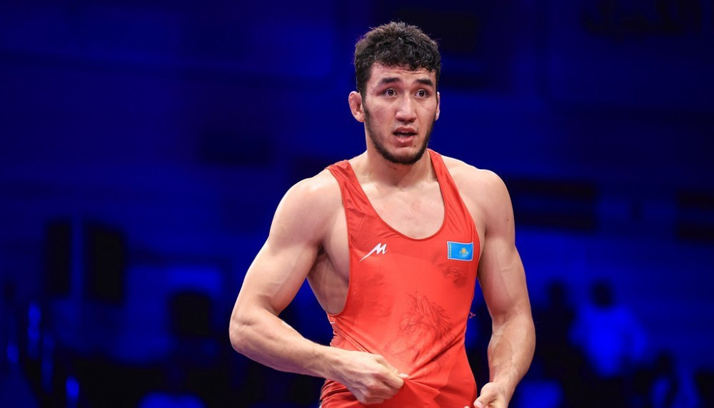 Ризабек Айтмухан поборется за золотую медаль чемпионата Азии по вольной борьбе