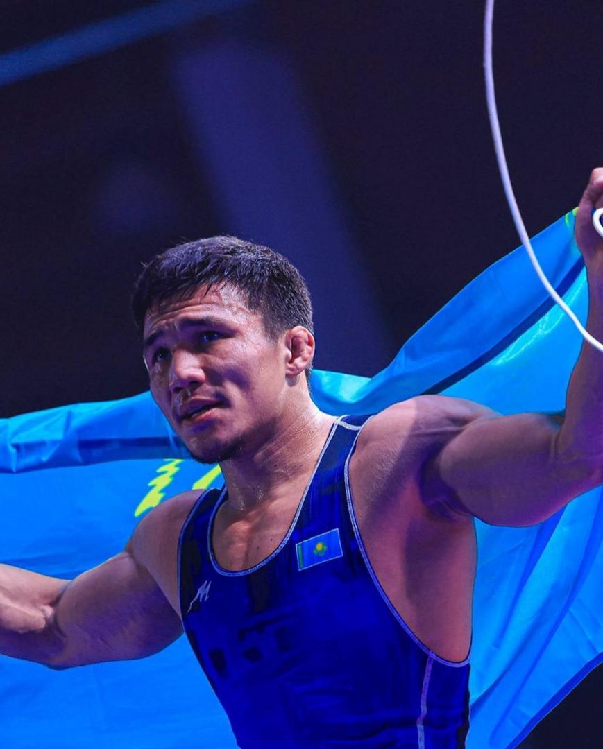 Нуркожа Кайпанов принес Казахстану золотую медаль чемпионата Азии по вольной борьбе
