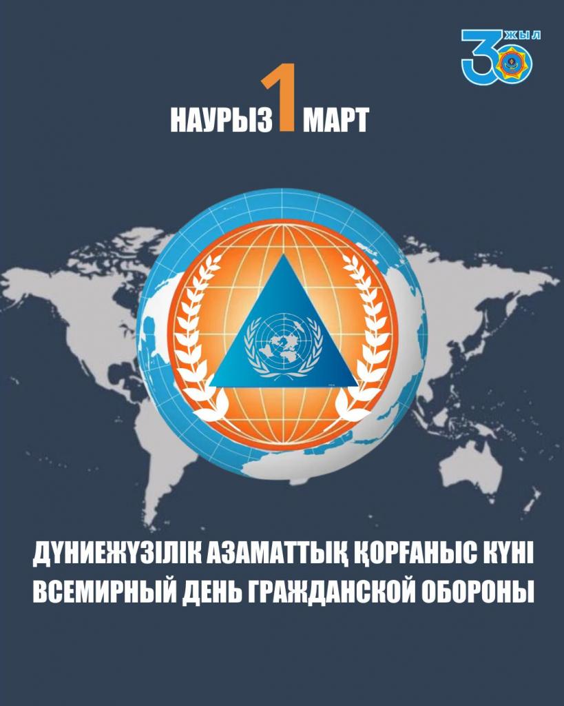 1 марта – Всемирный день гражданской обороны