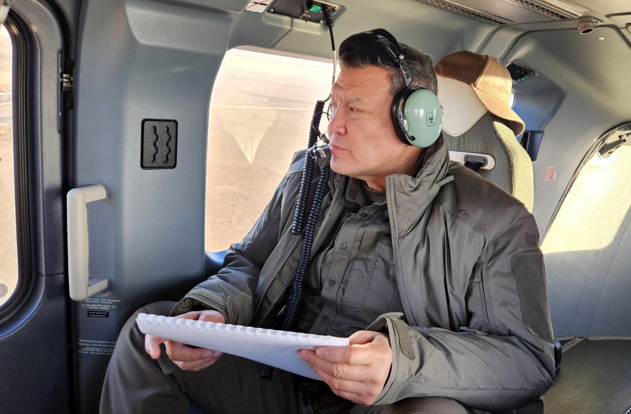 Аким СКО оценил паводковую ситуацию с воздуха: что показал облёт?