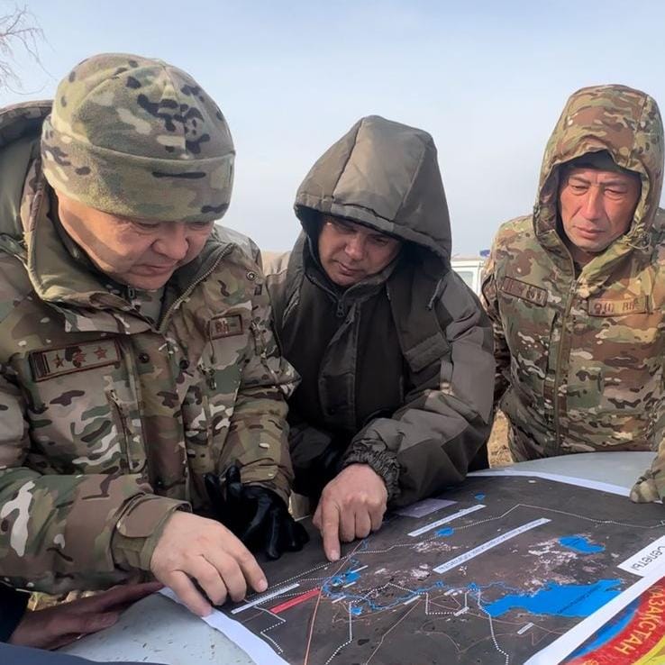 Меры по снижению рисков подтоплений продолжаются по всей стране