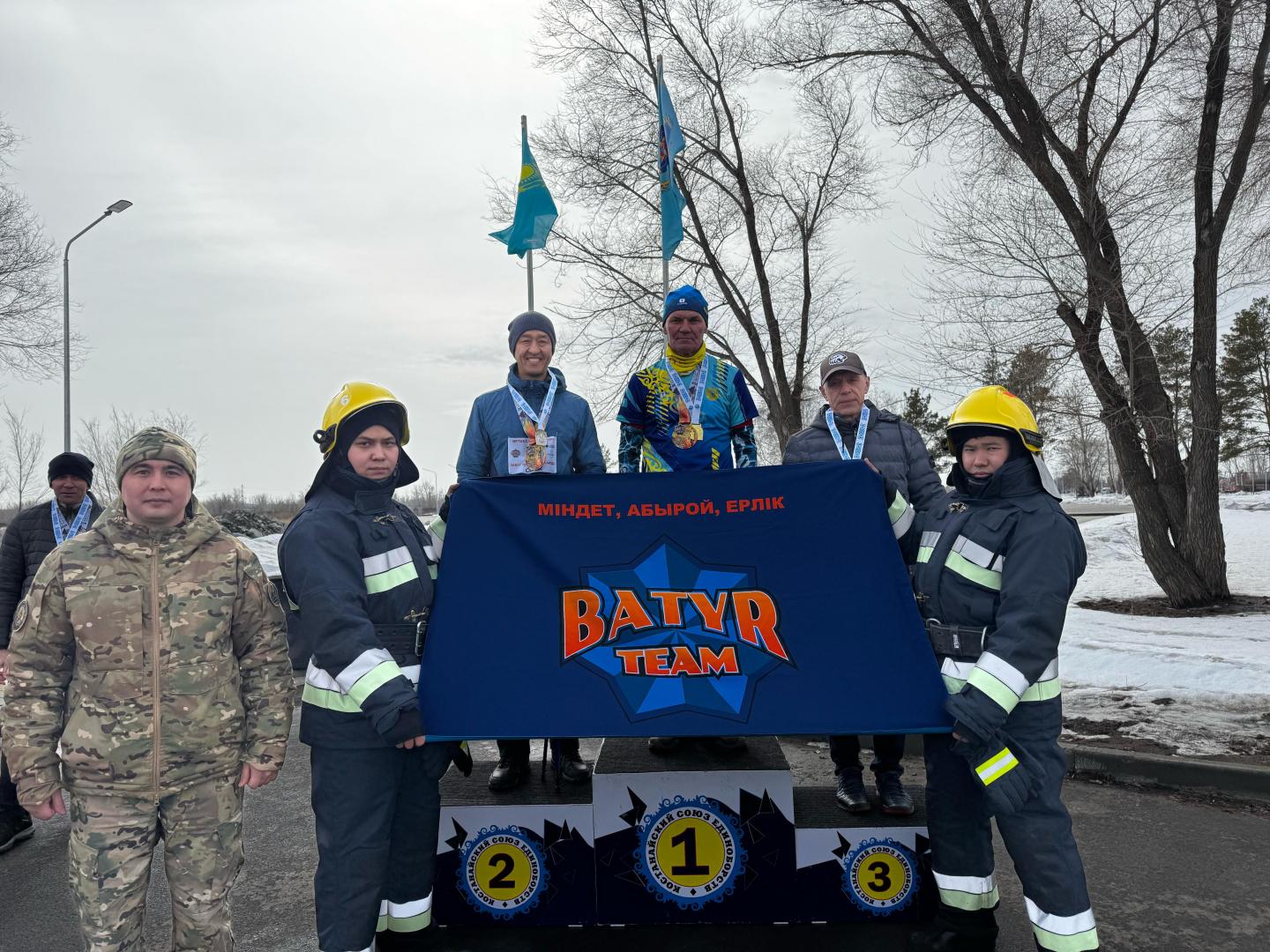 В Костанае состоялся первый в Казахстане «Забег против пожаров»