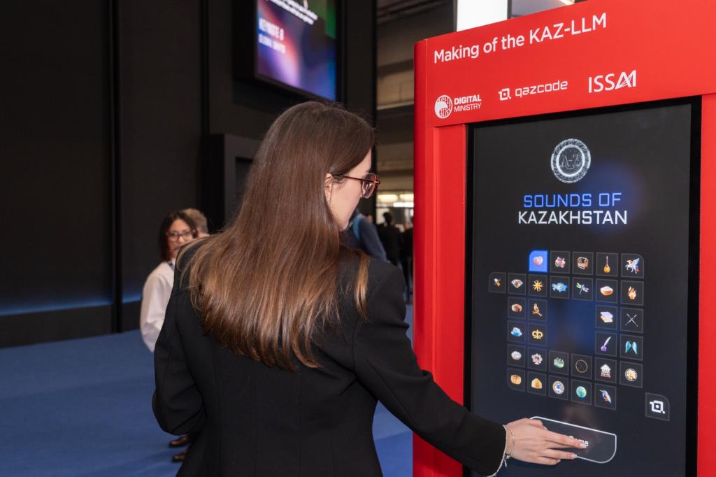 Казахский KazLLM презентовали в Барселоне на MWC 2025