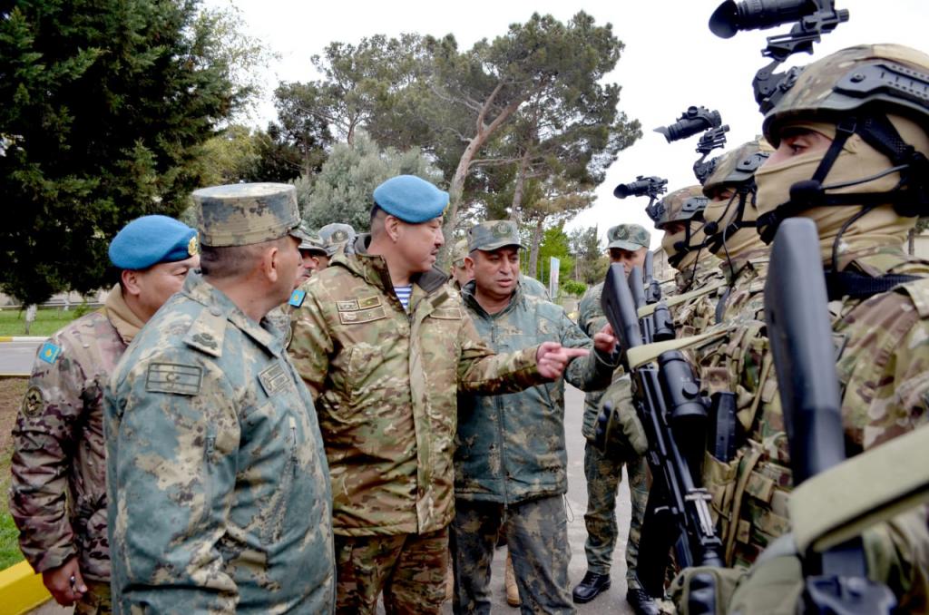 Командующий Десантно-штурмовыми войсками Казахстана оценил подготовку азербайджанских коммандос