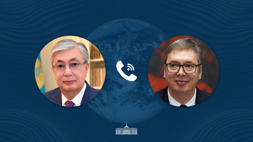 Состоялся телефонный разговор Главы государства с Президентом Сербии Александром Вучичем