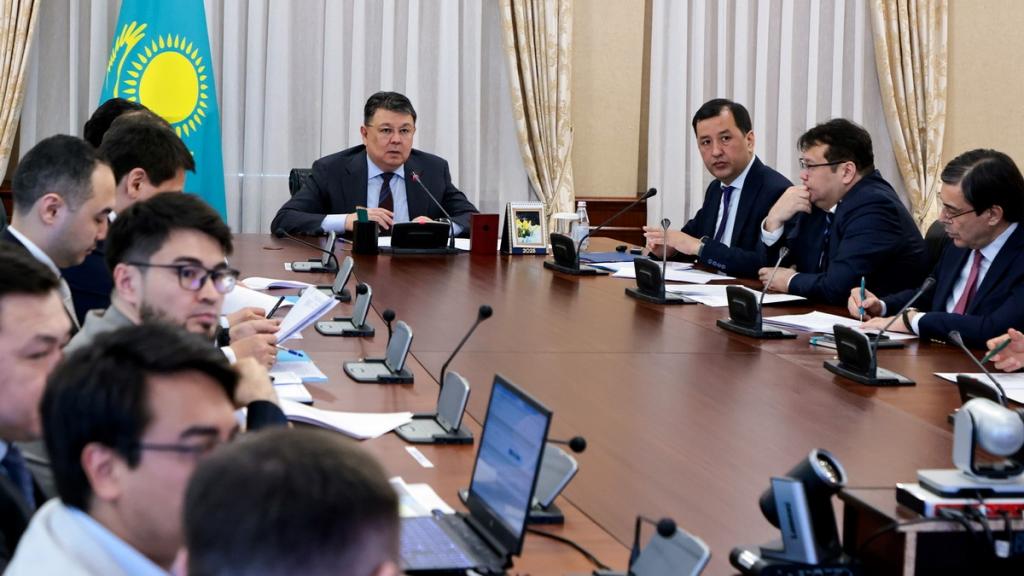 Канат Бозумбаев провел заседание Проектного офиса по вопросам регионального развития