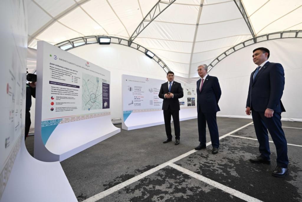 Президенту представили перспективный план градостроительного развития Шымкента