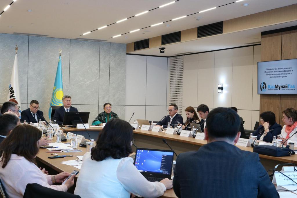 Заседание Рабочей группы по обновлению профессиональных квалификаций по направлению "Разведка и добыча нефти и газа"