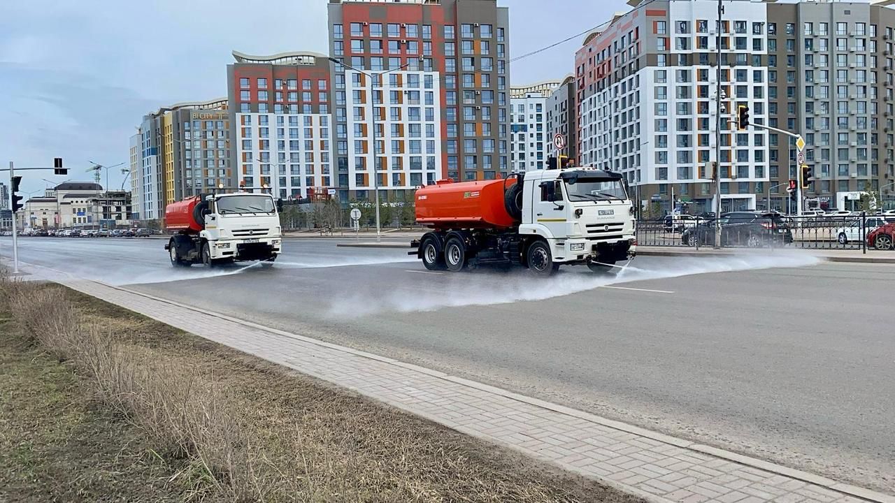 Генеральная уборка проводится в Астане