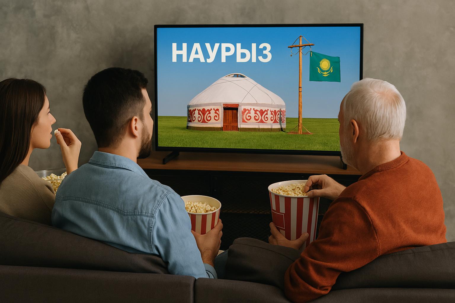 Топ-5 фильмов и сериалов, которые смотрели казахстанцы на Наурыз