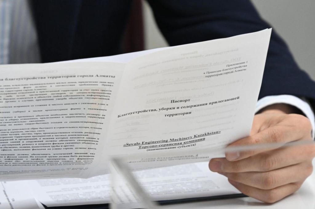 6 тыс. предпринимателей Алматы впервые подписали паспорта благоустройства