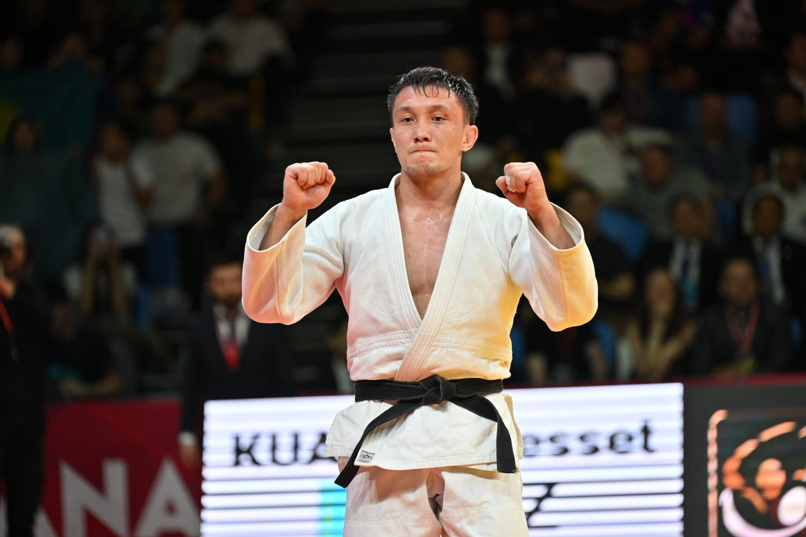 Дзюдоист Есет Куанов завоевал «бронзу» на Grand Slam в Астане
