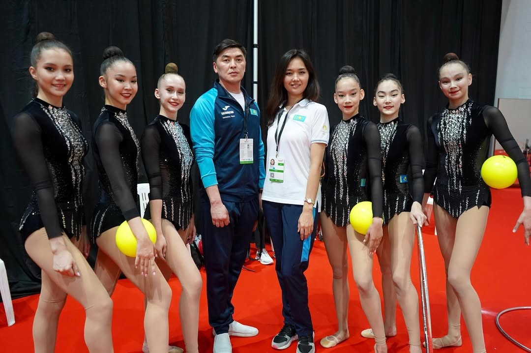 Казахстан завоевал ещё одно «золото» на чемпионате Азии по художественной гимнастике