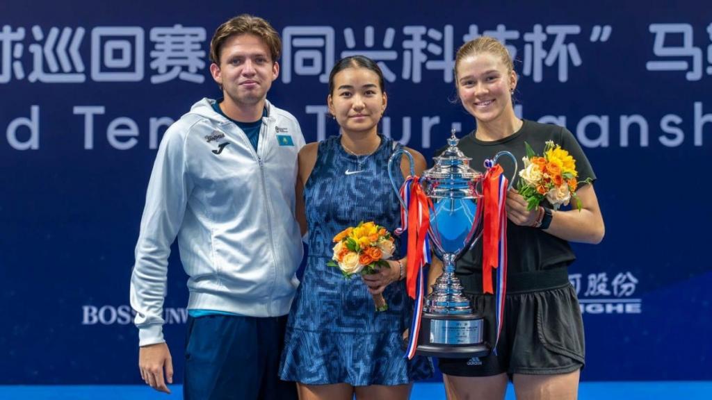 Сандугаш Кенжибаева выиграла теннисный турнир в Китае