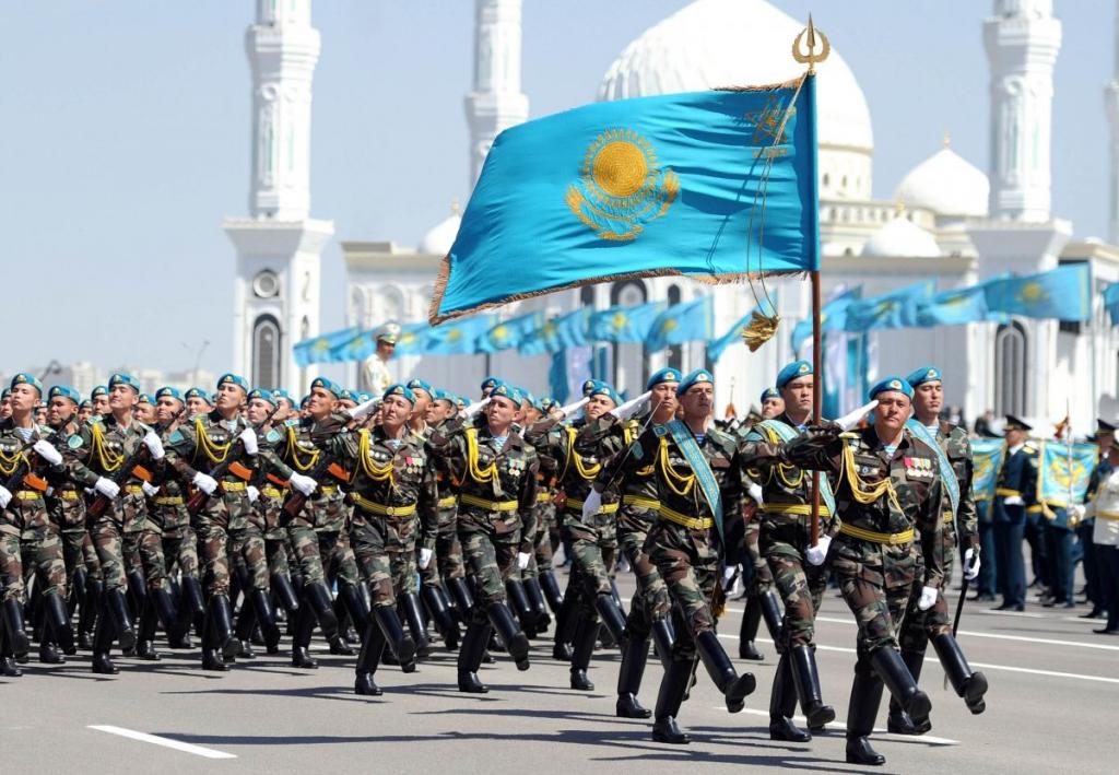 Где в Астане можно будет увидеть военный парад 7 мая
