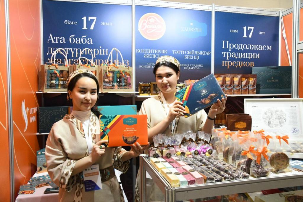 Выставка отечественных производителей Ulttyq ónim стартовала в Астане