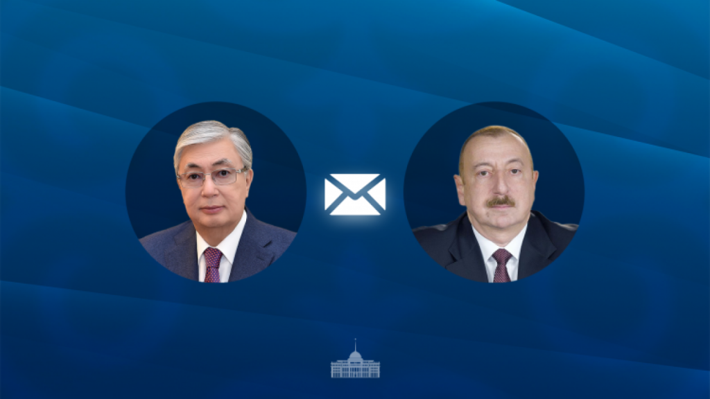 Глава государства направил телеграмму поздравления Президенту Азербайджана Ильхаму Алиеву