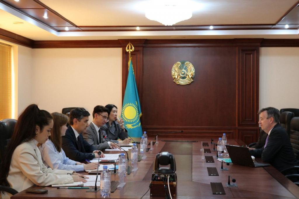 Сегодня состоялась встреча с представителями Зеленого климатического фонда (GCF) по вопросам создания многосторонней платформы для сокращения выбросов метана