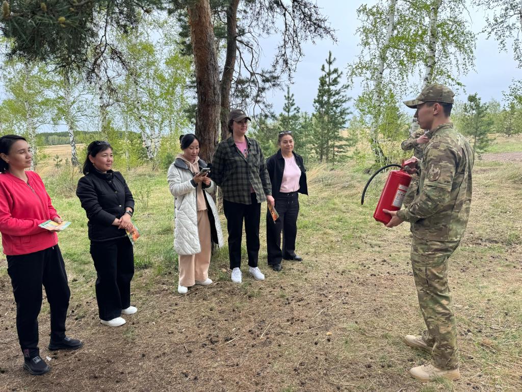 В лесостепных массивах проводятся патрулирования