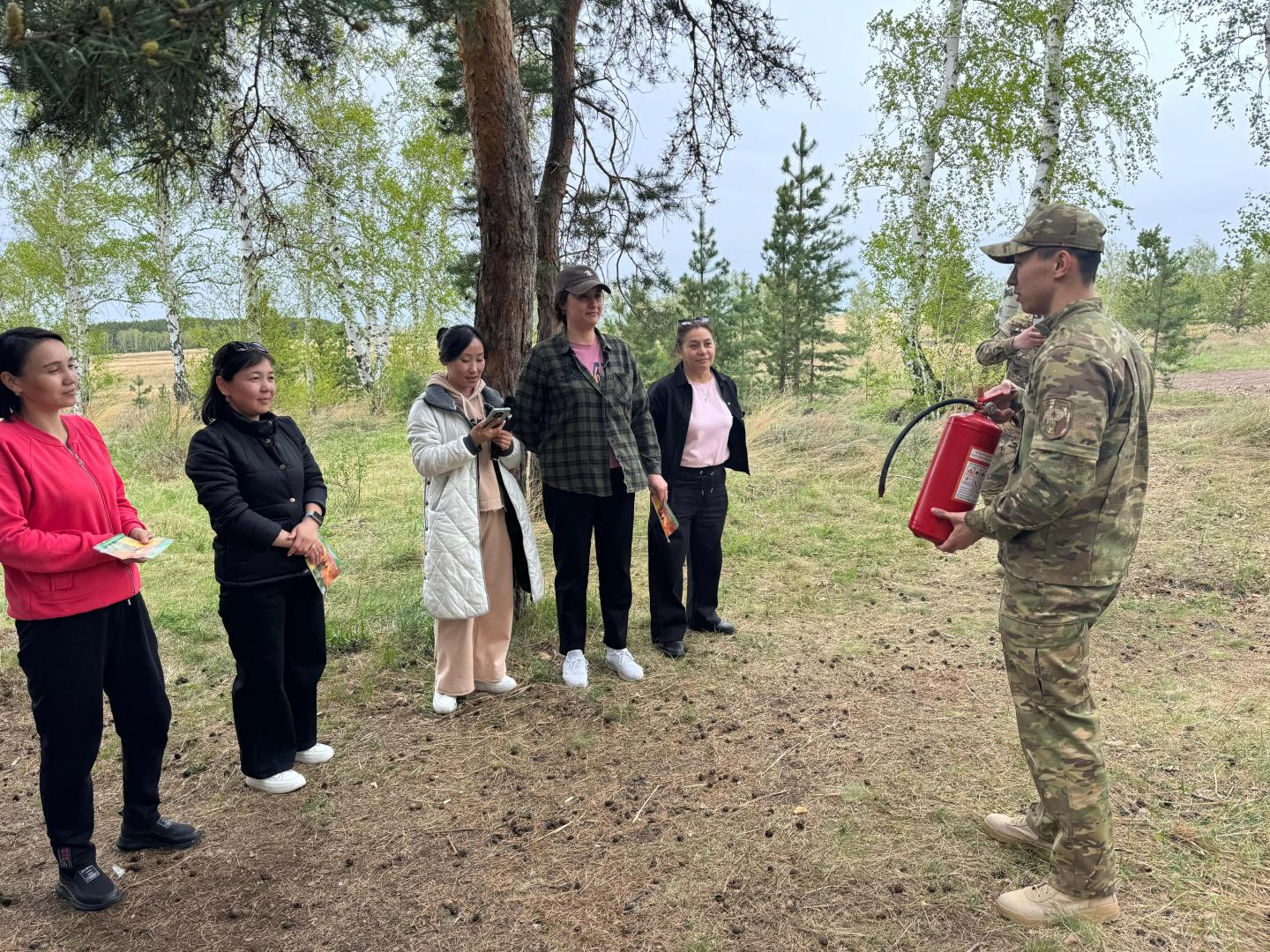 В лесостепных массивах проводятся патрулирования