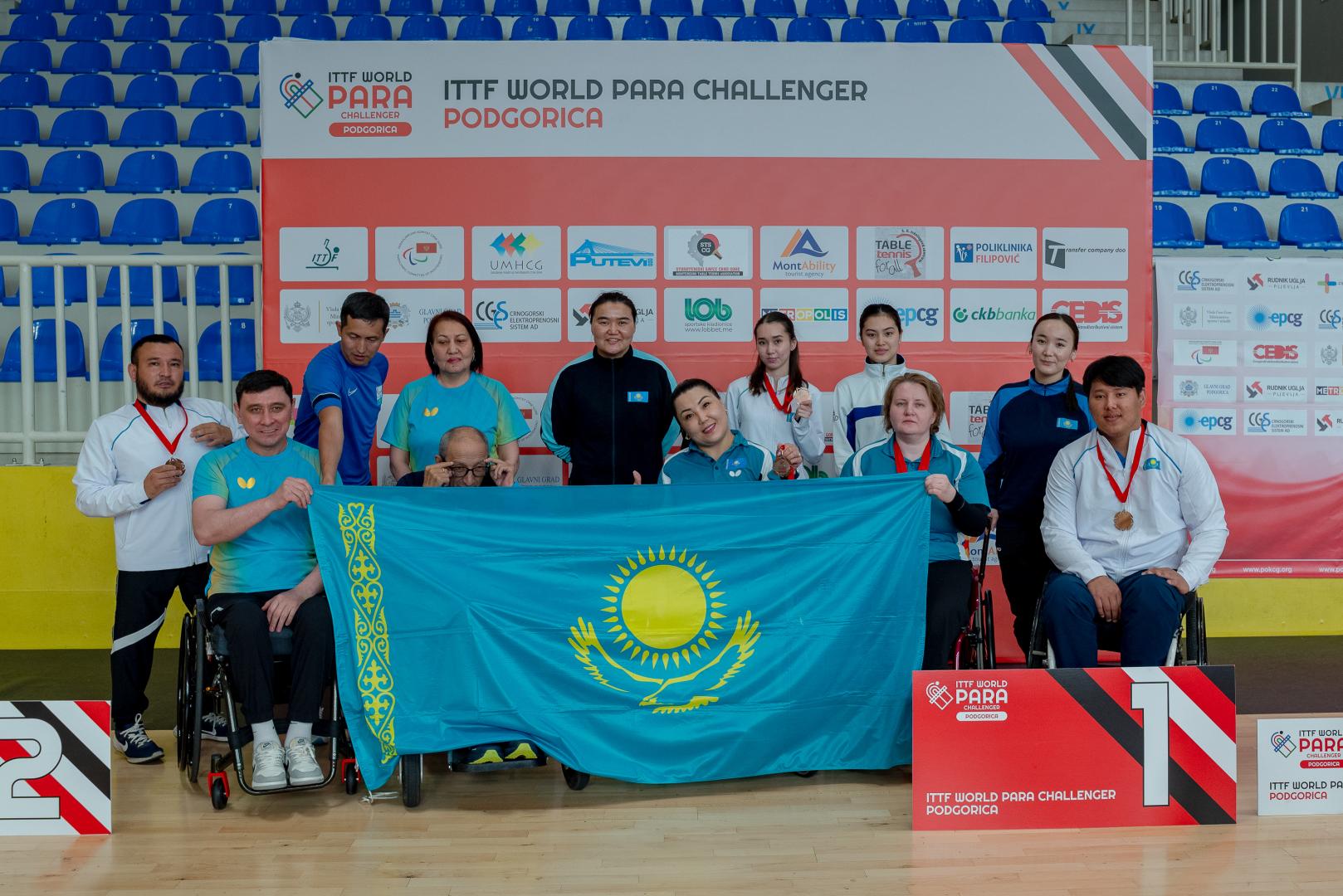 Казахстанские пара спортсмены стали призёрами мировой серии