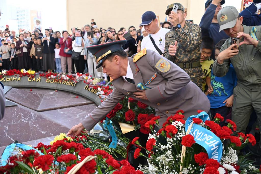 Военнослужащие Актауского гарнизона торжественно отметили 80-летие Великой Победы