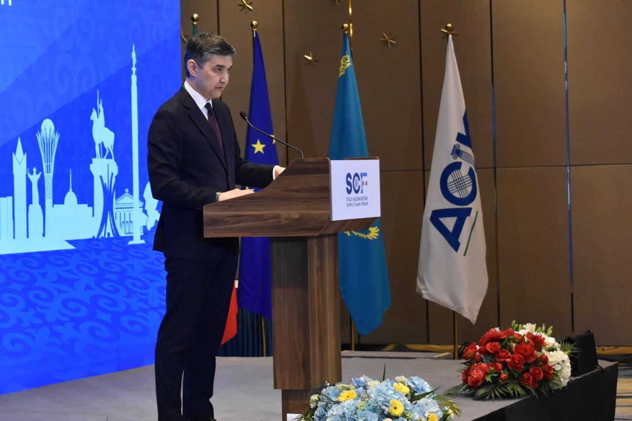 28 мая 2025 года в Астане прошёл Italy-Kazakhstan Supply Chain Forum