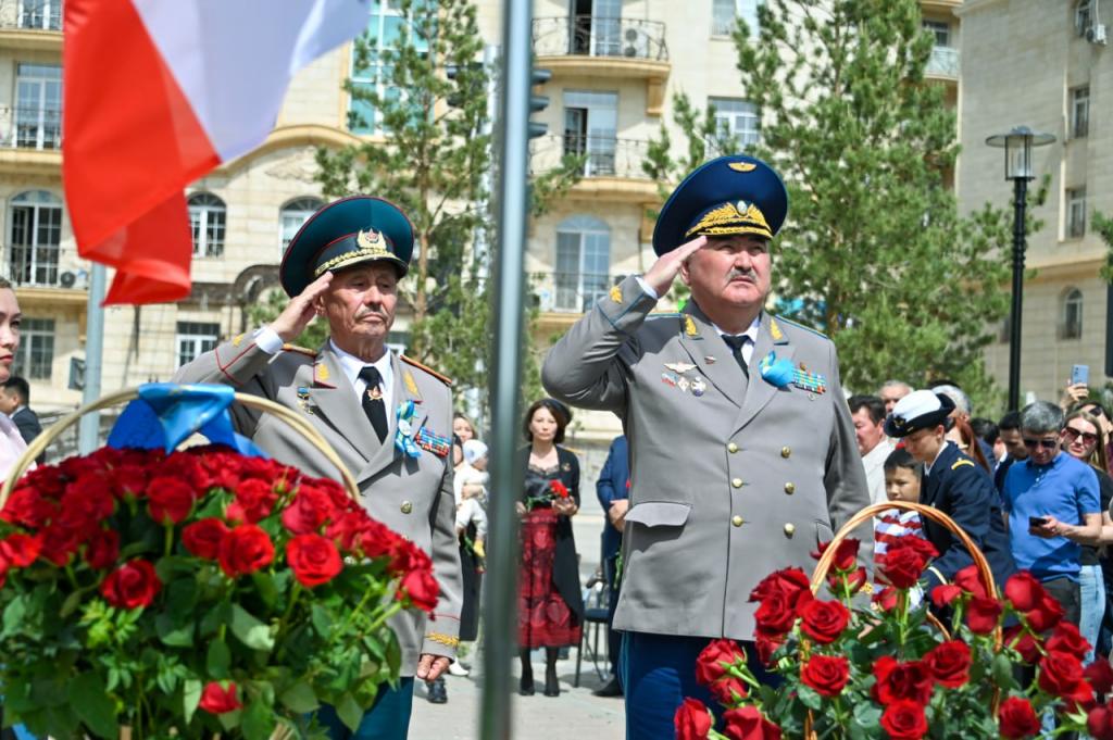 В Астане почтили память казахстанцев, участвовавших в освобождении Франции