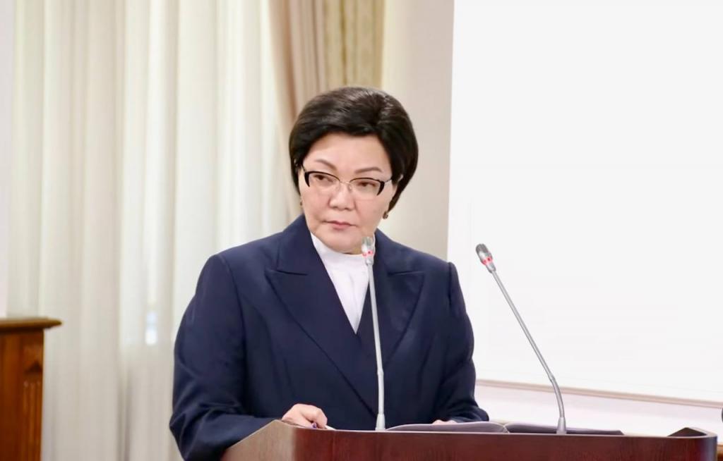 С. Жакупова проинформировала об обеспечении безопасных условий труда в Казахстане