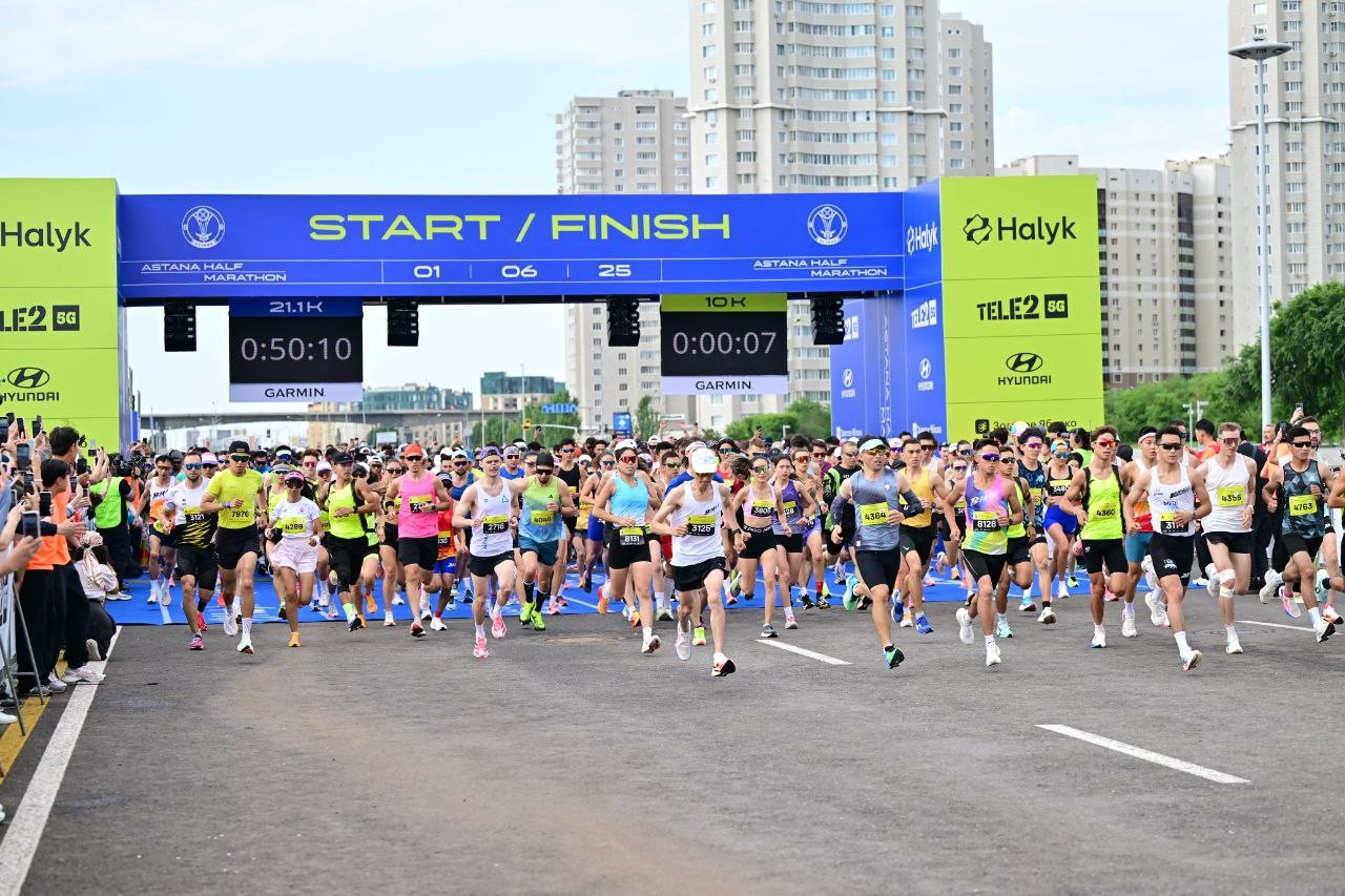 Международный олимпийский день: В столице Казахстана состоялся Astana Half Marathon 2025