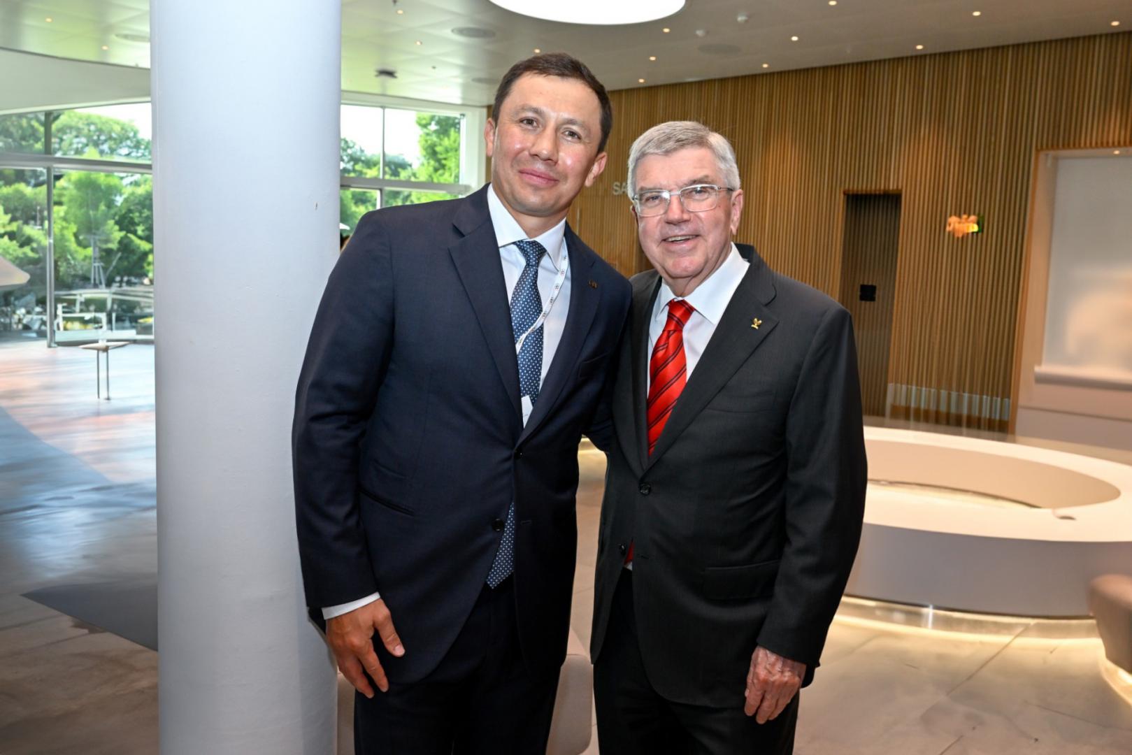 Геннадий Головкин принял участие в саммите МОК Sport for a Better World
